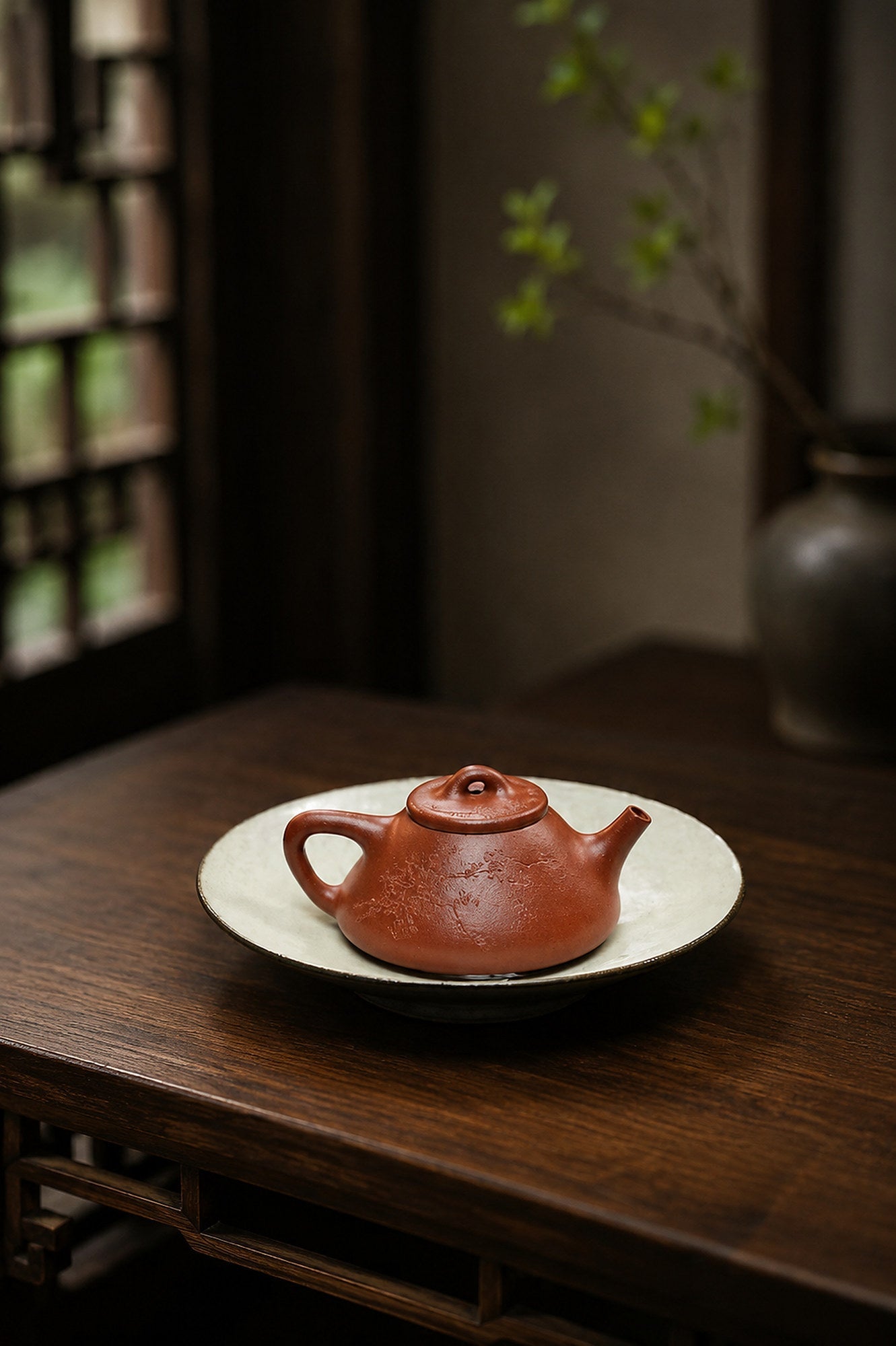 Ziye Shipiao Yixing Zisha Teapot – Red Jiangponi Clay, 90ml