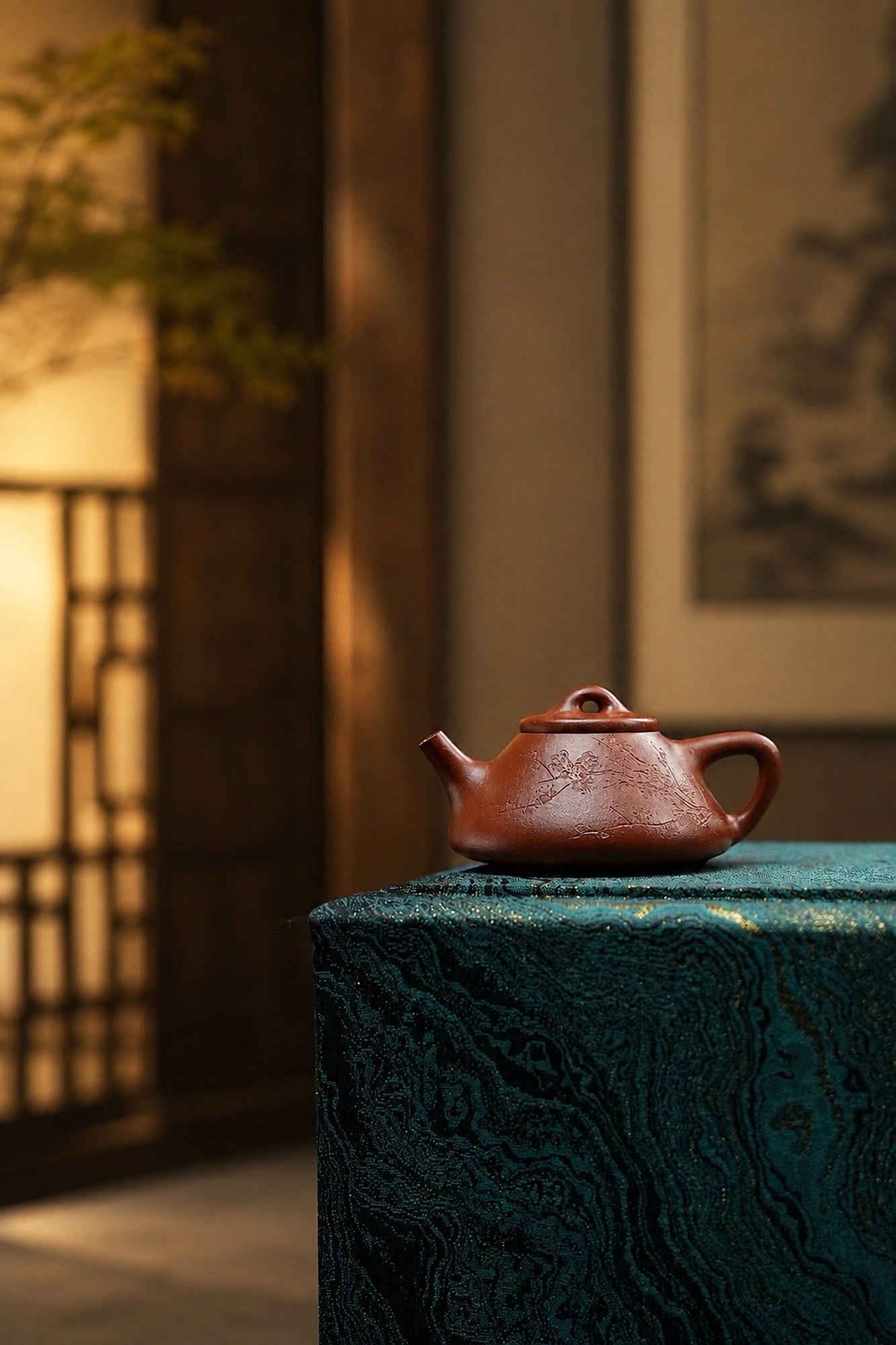 Ziye Shipiao Yixing Zisha Teapot – Red Jiangponi Clay, 90ml