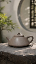 Handmade Shipiao Yixing Zisha Teapot – Tianqingni Clay, 130ml
