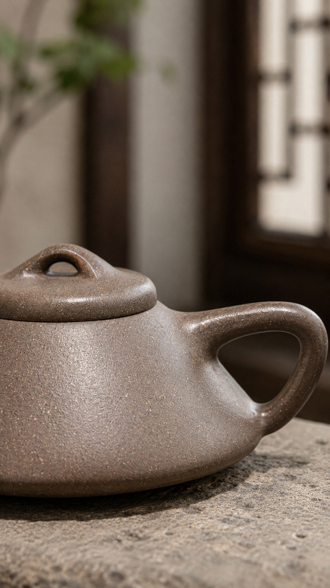 Handmade Shipiao Yixing Zisha Teapot – Tianqingni Clay, 130ml