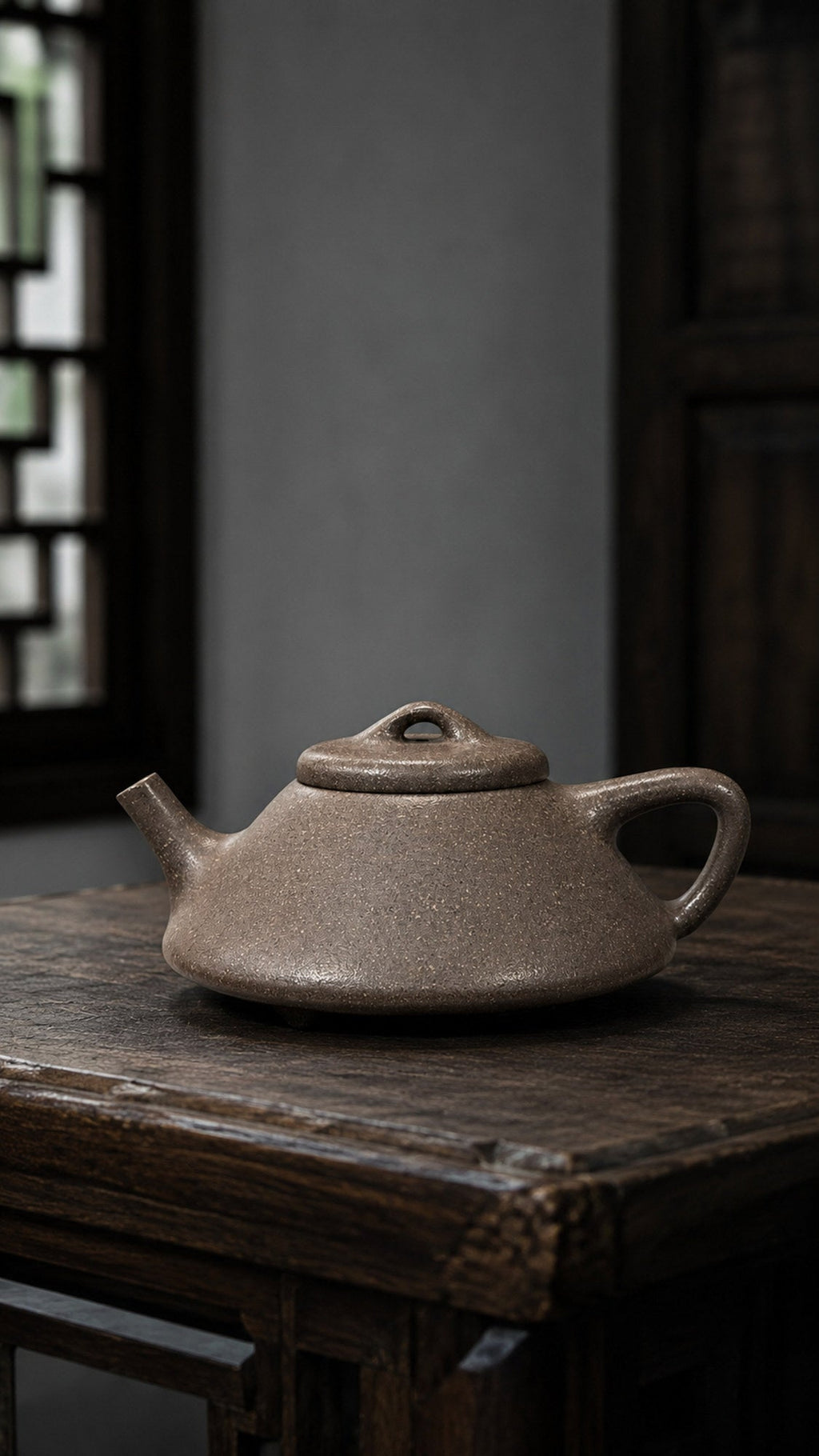 Handmade Shipiao Yixing Zisha Teapot – Tianqingni Clay, 130ml
