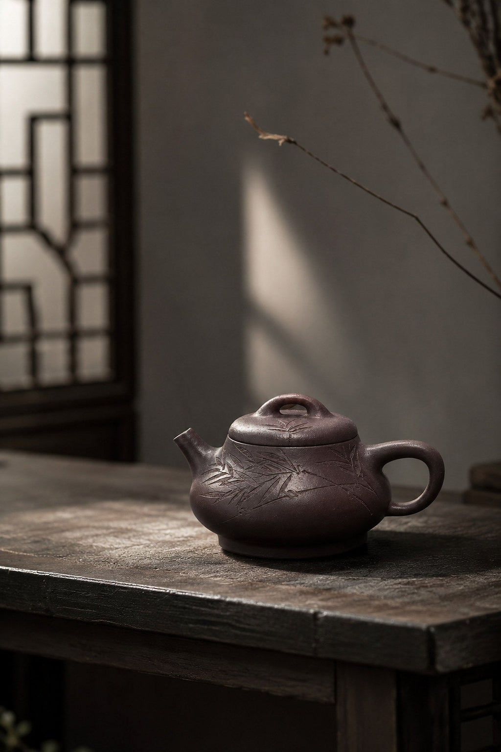 Shipiao Yixing Zisha Teapot – Ziyu Jinsha Clay, 180ml