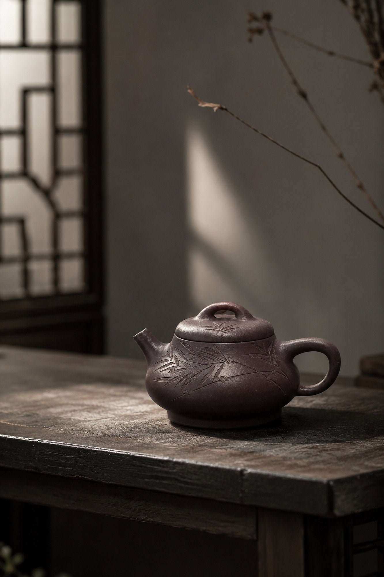 Shipiao Yixing Zisha Teapot – Ziyu Jinsha Clay, 180ml