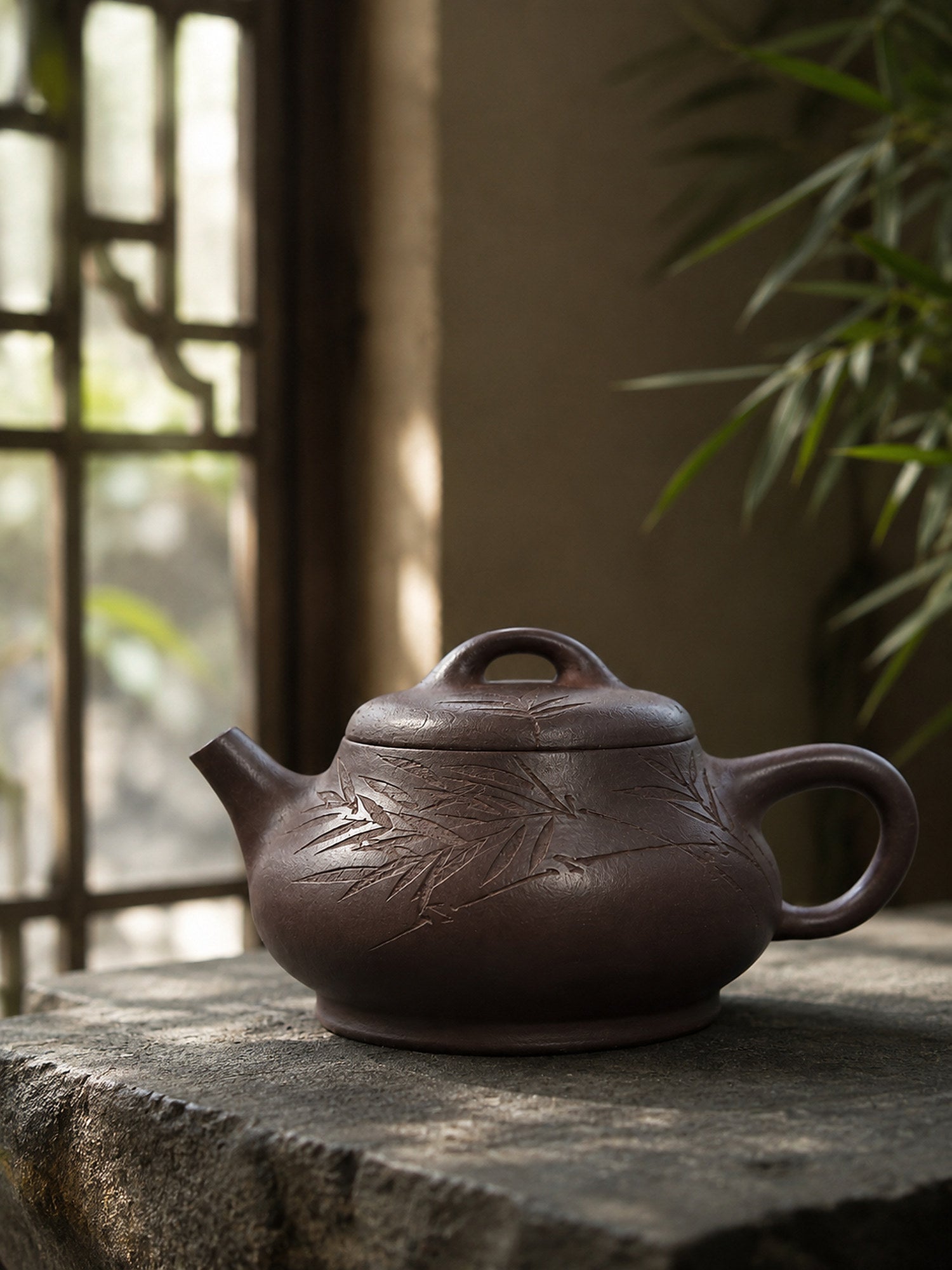 Shipiao Yixing Zisha Teapot – Ziyu Jinsha Clay, 180ml
