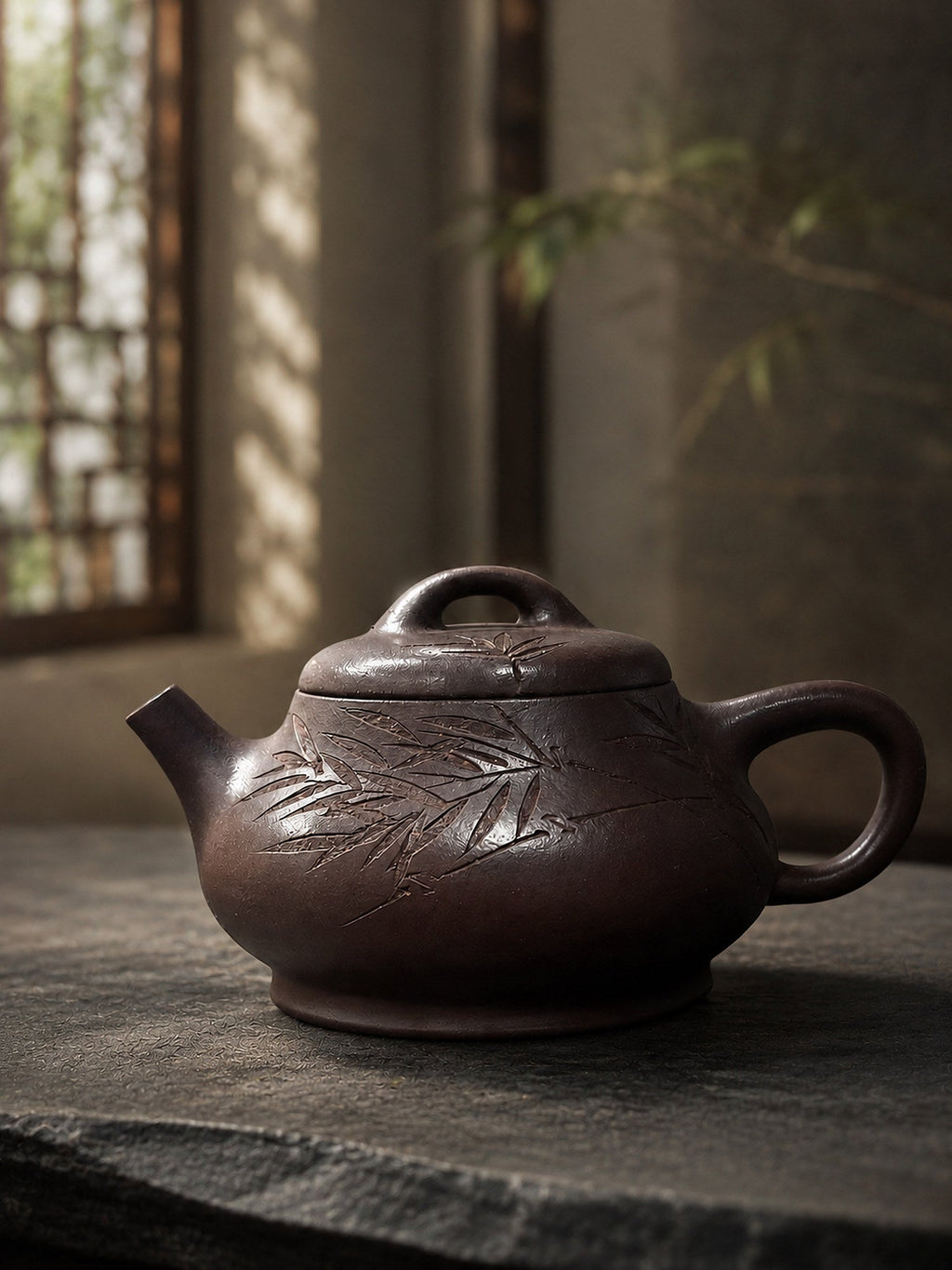 Shipiao Yixing Zisha Teapot – Ziyu Jinsha Clay, 180ml