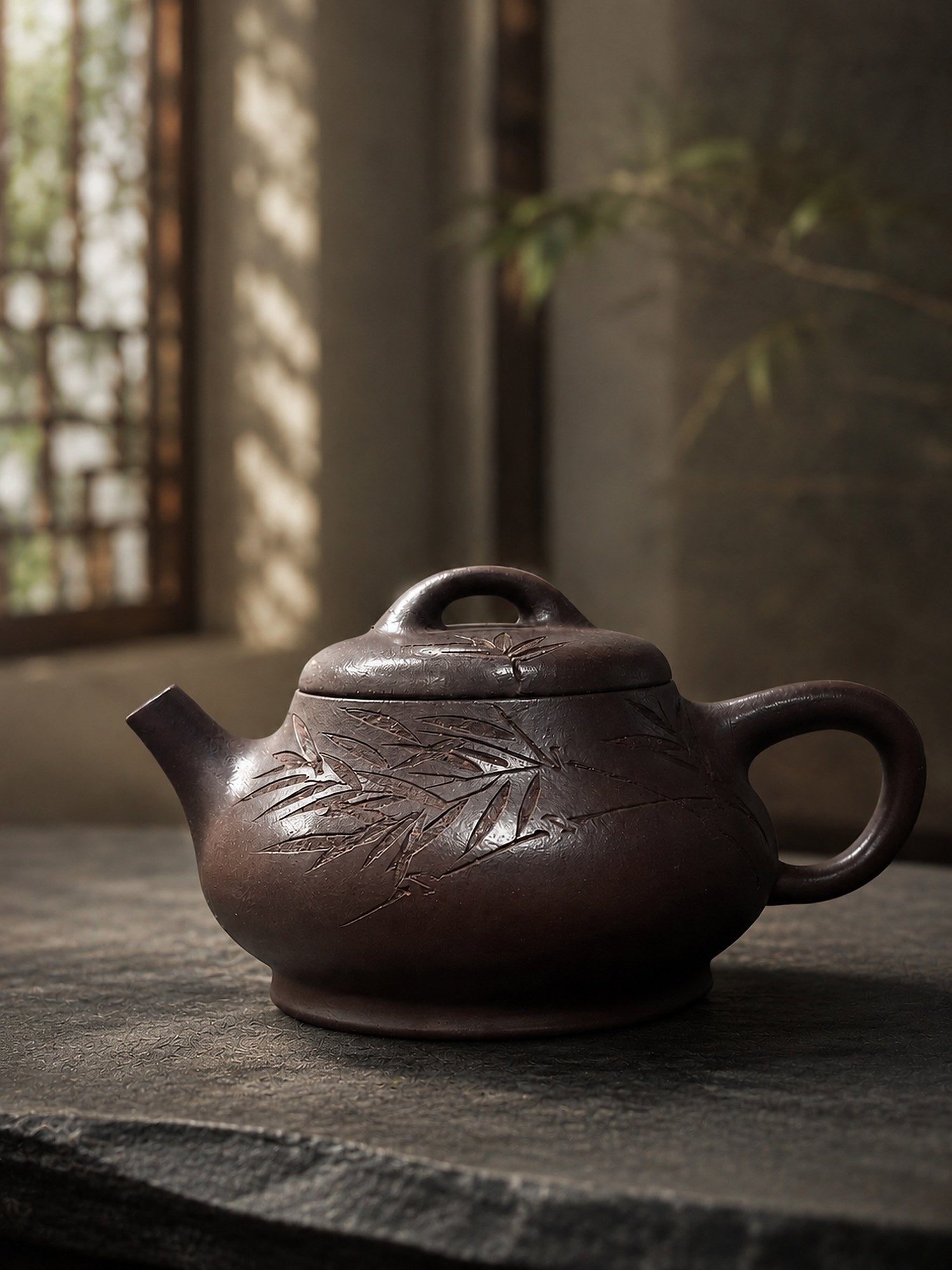 Shipiao Yixing Zisha Teapot – Ziyu Jinsha Clay, 180ml