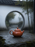 Handmade Shuiping Yixing Zisha Teapot – Jiangponi Clay, 140ml