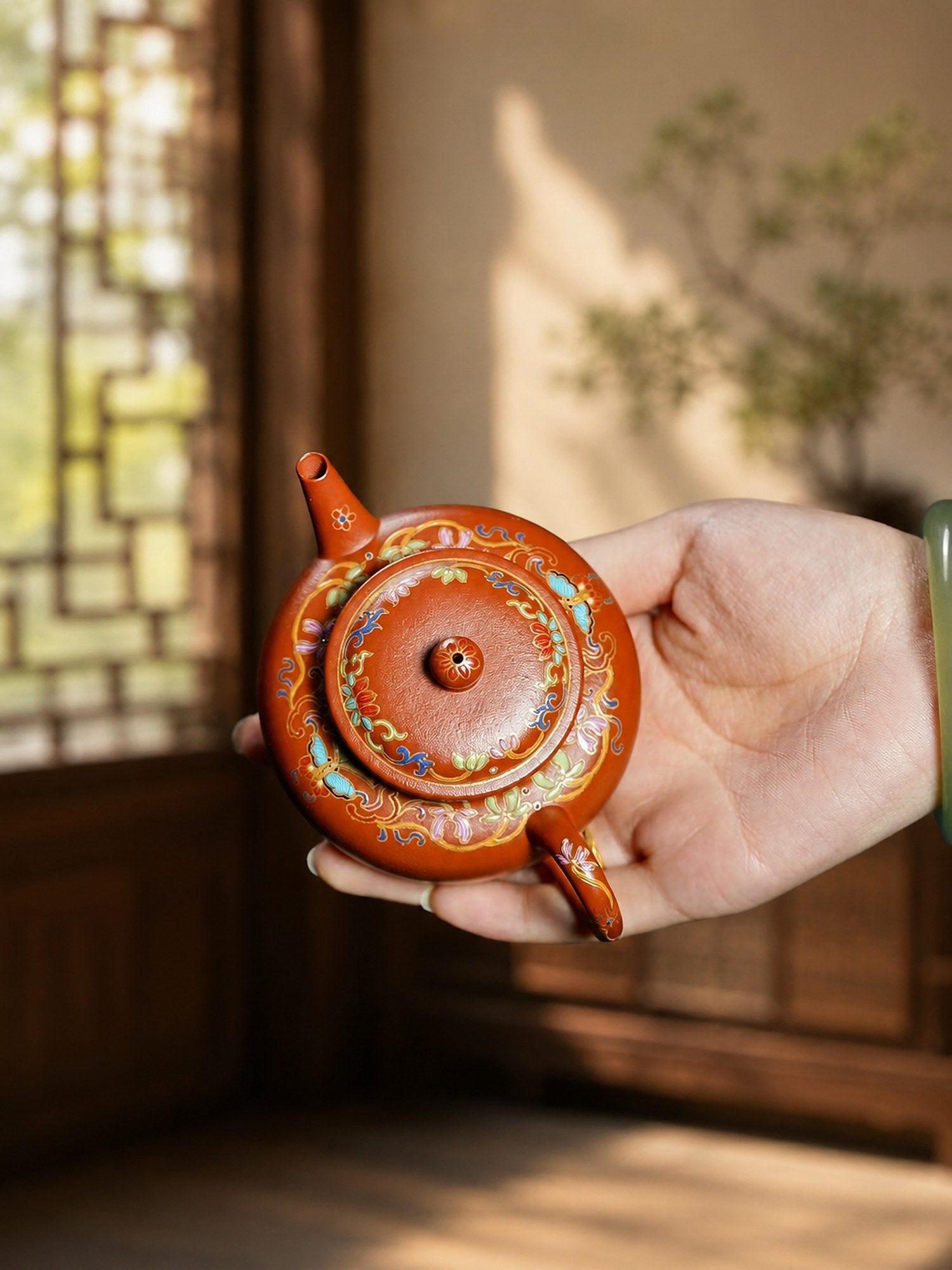 Shuiping Yixing Zisha Teapot – Zhuni Clay, 130ml