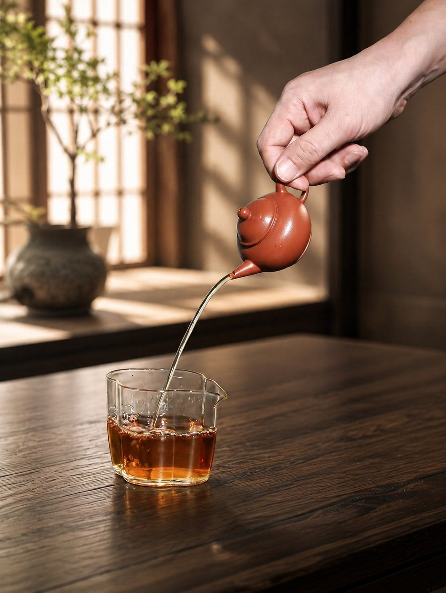 Handmade Shuiping Yixing Zisha Teapot – Zhuni Clay, 80ml