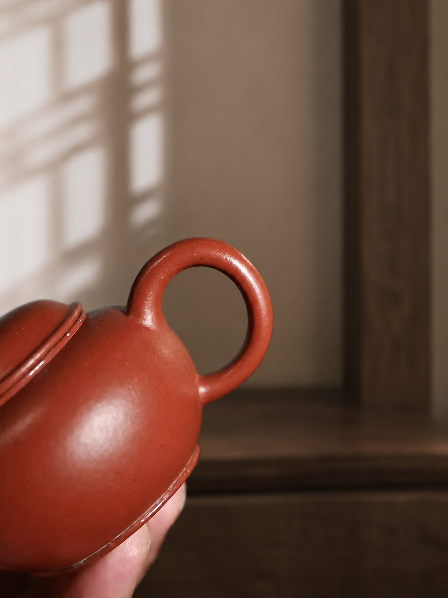 Handmade Shuiping Yixing Zisha Teapot – Zhuni Clay, 80ml