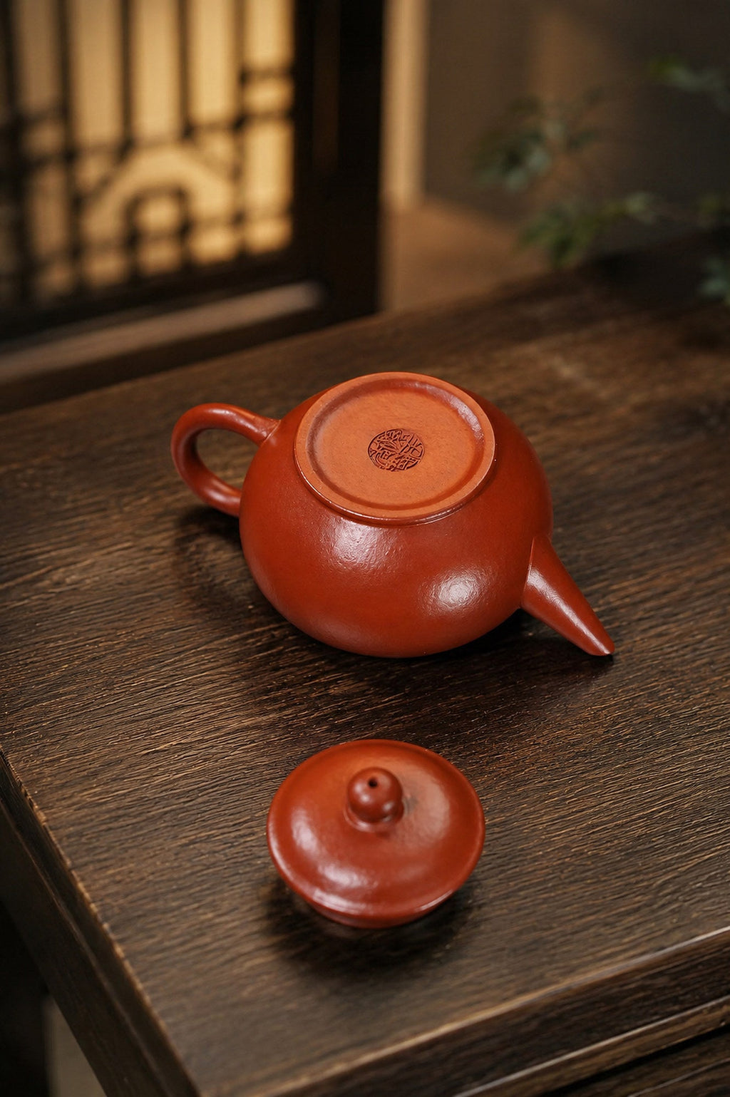 Handmade Shuiping Yixing Zisha Teapot – Zhuni Clay, 70ml