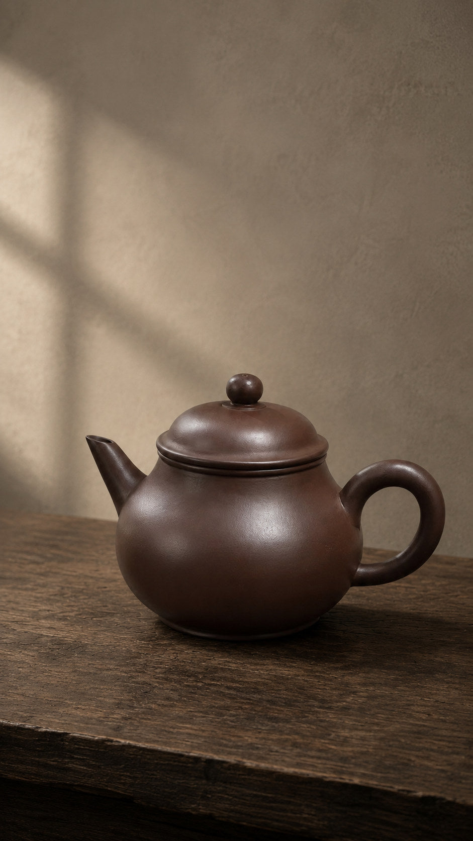 Handmade Shuiping Yixing Zisha Teapot – Zipao Yusha Clay, 100ml