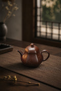 Liu Fang Si Ting Yixing Zisha Teapot – Zipao Yusha Clay, 150ml