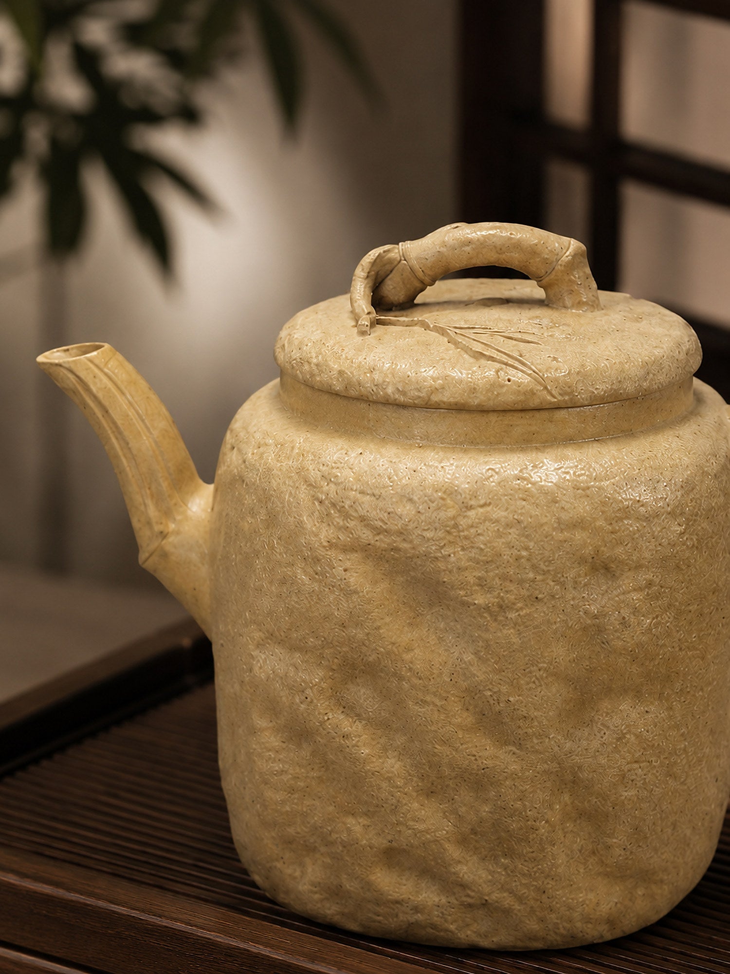 Square Form Yixing Zisha Teapot – Aged Duanni Clay, 120ml