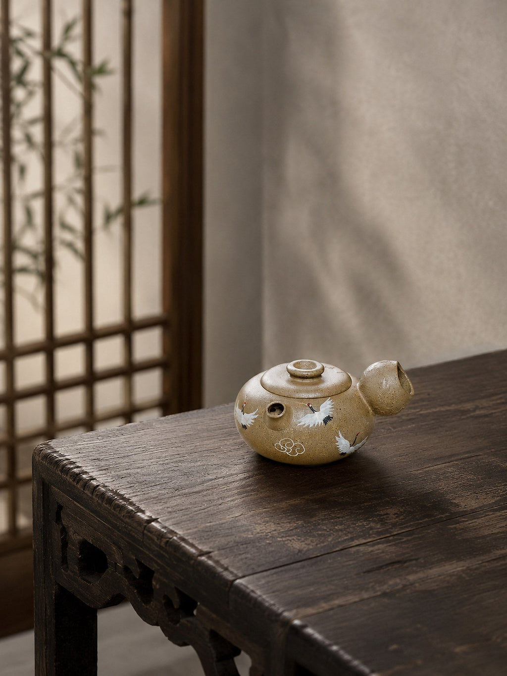 Tang Yu Wo Yun Yixing Zisha Teapot – Qing Jiangponi Clay, 110ml