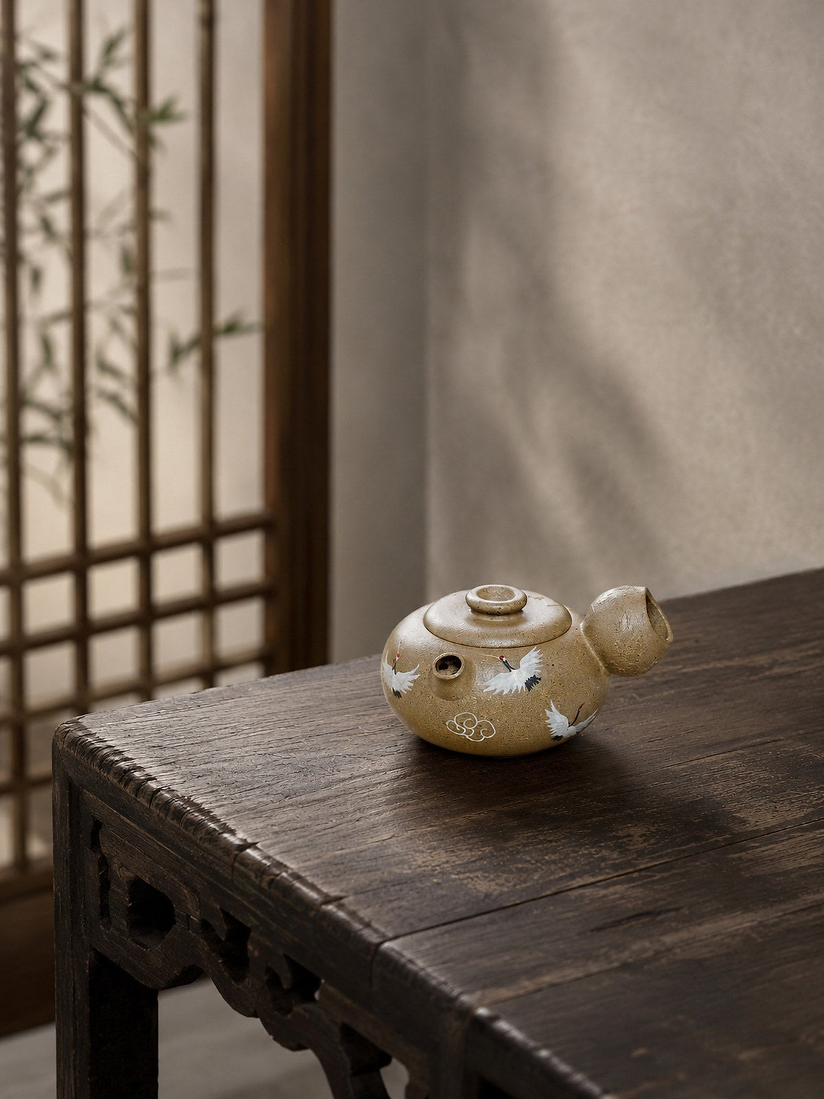 Tang Yu Wo Yun Yixing Zisha Teapot – Qing Jiangponi Clay, 110ml