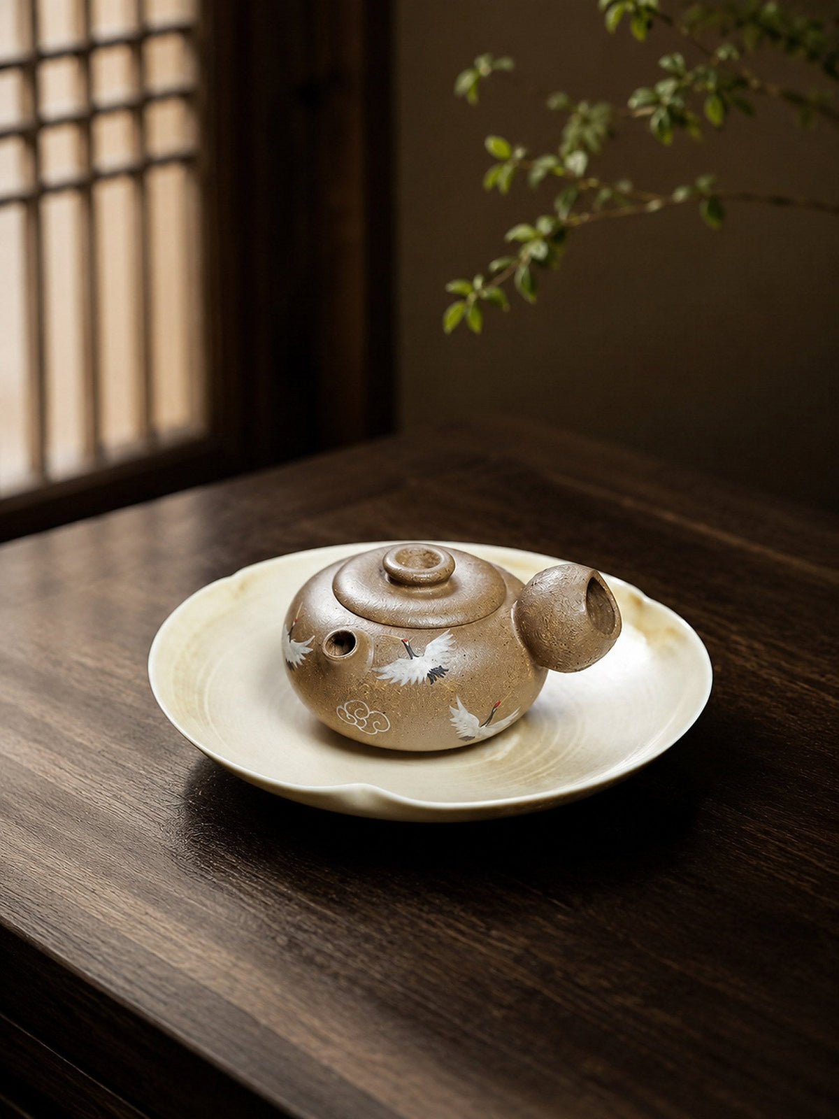 Tang Yu Wo Yun Yixing Zisha Teapot – Qing Jiangponi Clay, 110ml