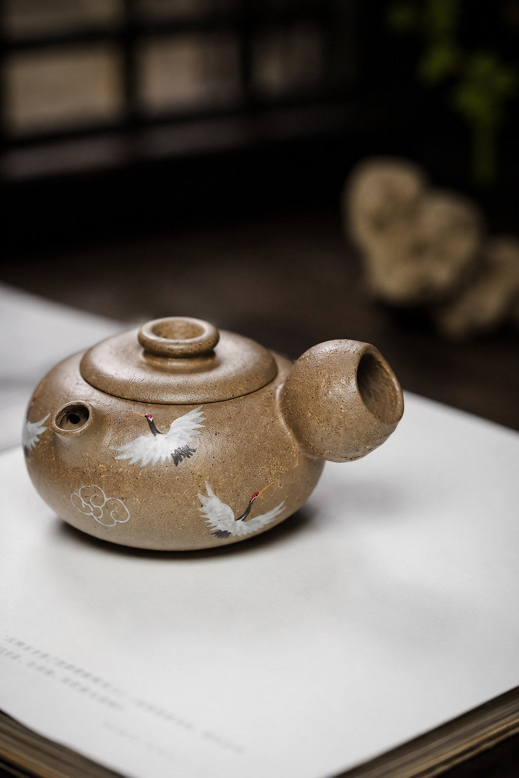 Tang Yu Wo Yun Yixing Zisha Teapot – Qing Jiangponi Clay, 110ml