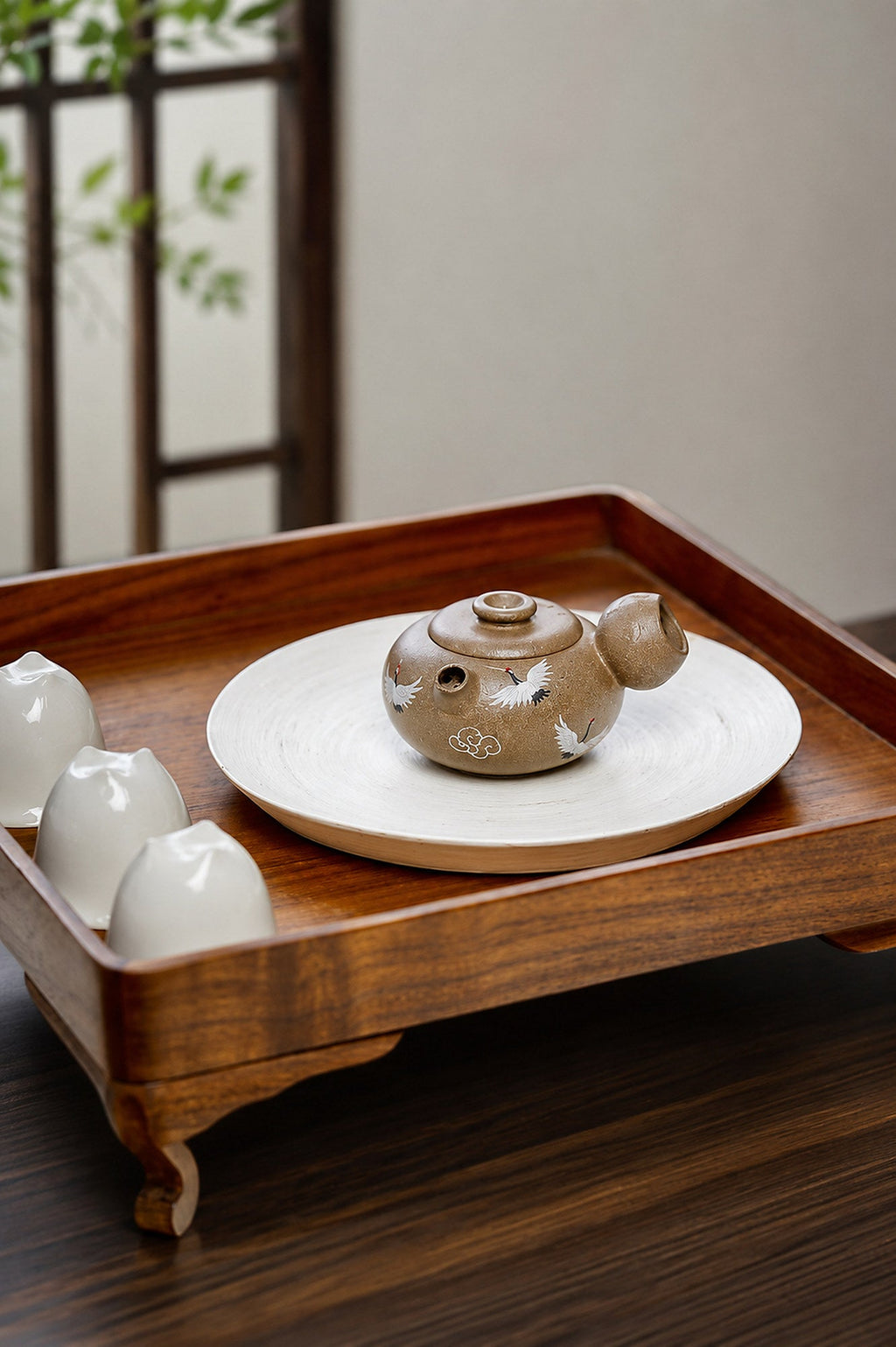 Tang Yu Wo Yun Yixing Zisha Teapot – Qing Jiangponi Clay, 110ml