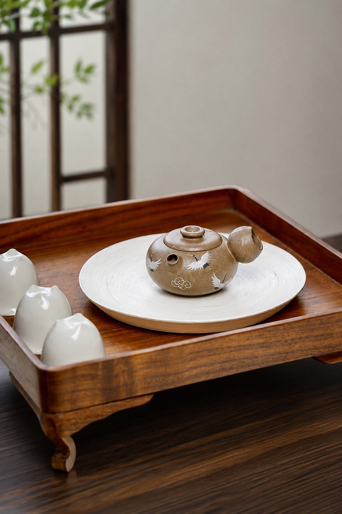Tang Yu Wo Yun Yixing Zisha Teapot – Qing Jiangponi Clay, 110ml