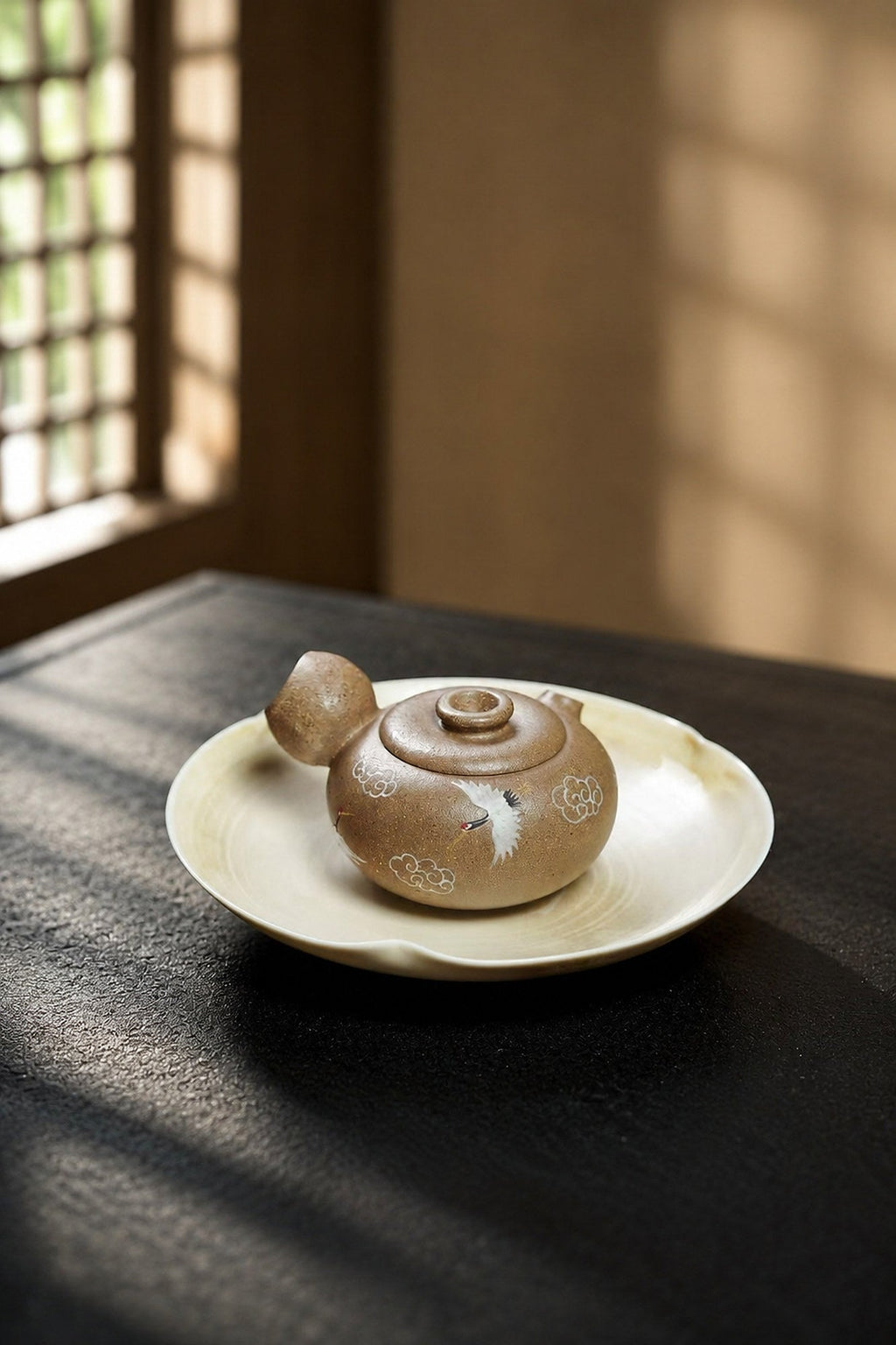 Tang Yu Wo Yun Yixing Zisha Teapot – Qing Jiangponi Clay, 110ml