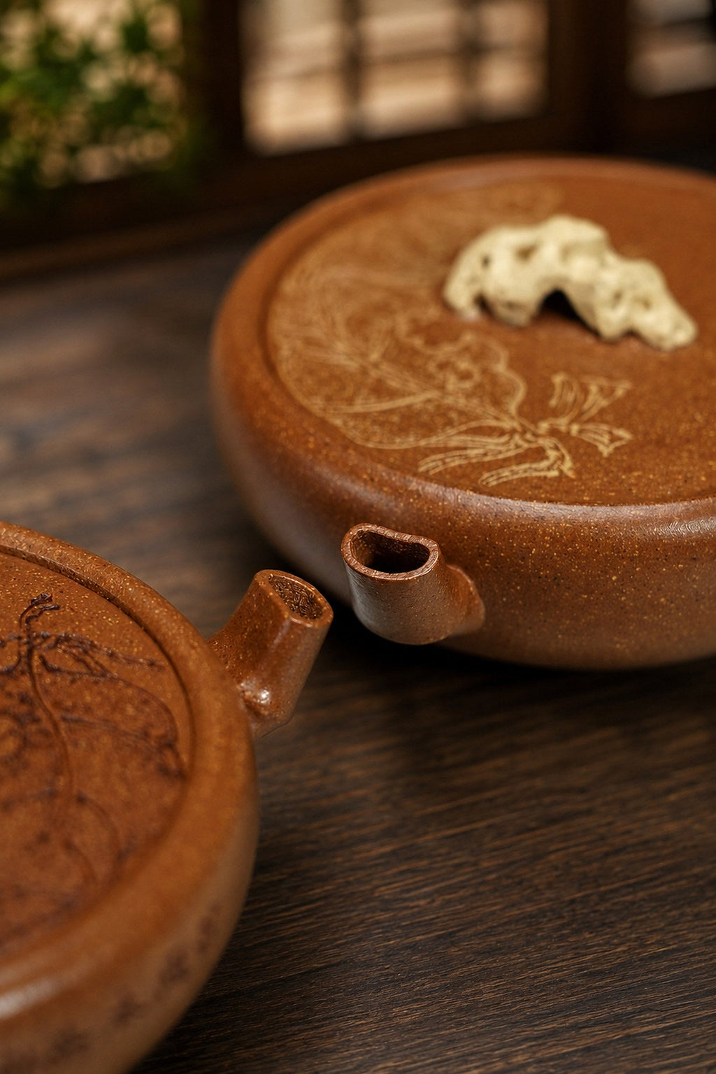 Handmade Tang Yu Yixing Zisha Teapot – Zhuni Clay, 100ml