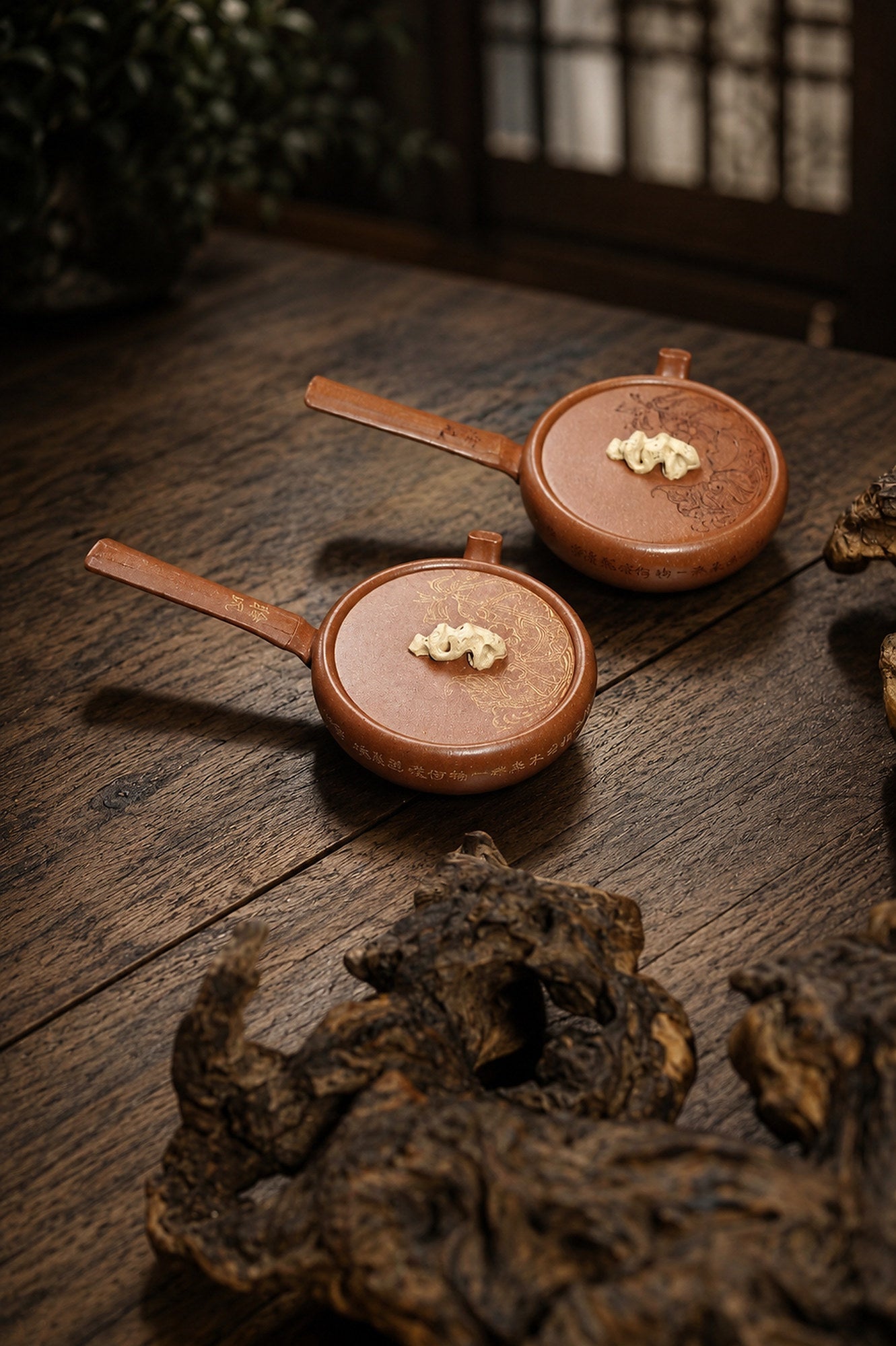 Handmade Tang Yu Yixing Zisha Teapot – Zhuni Clay, 100ml