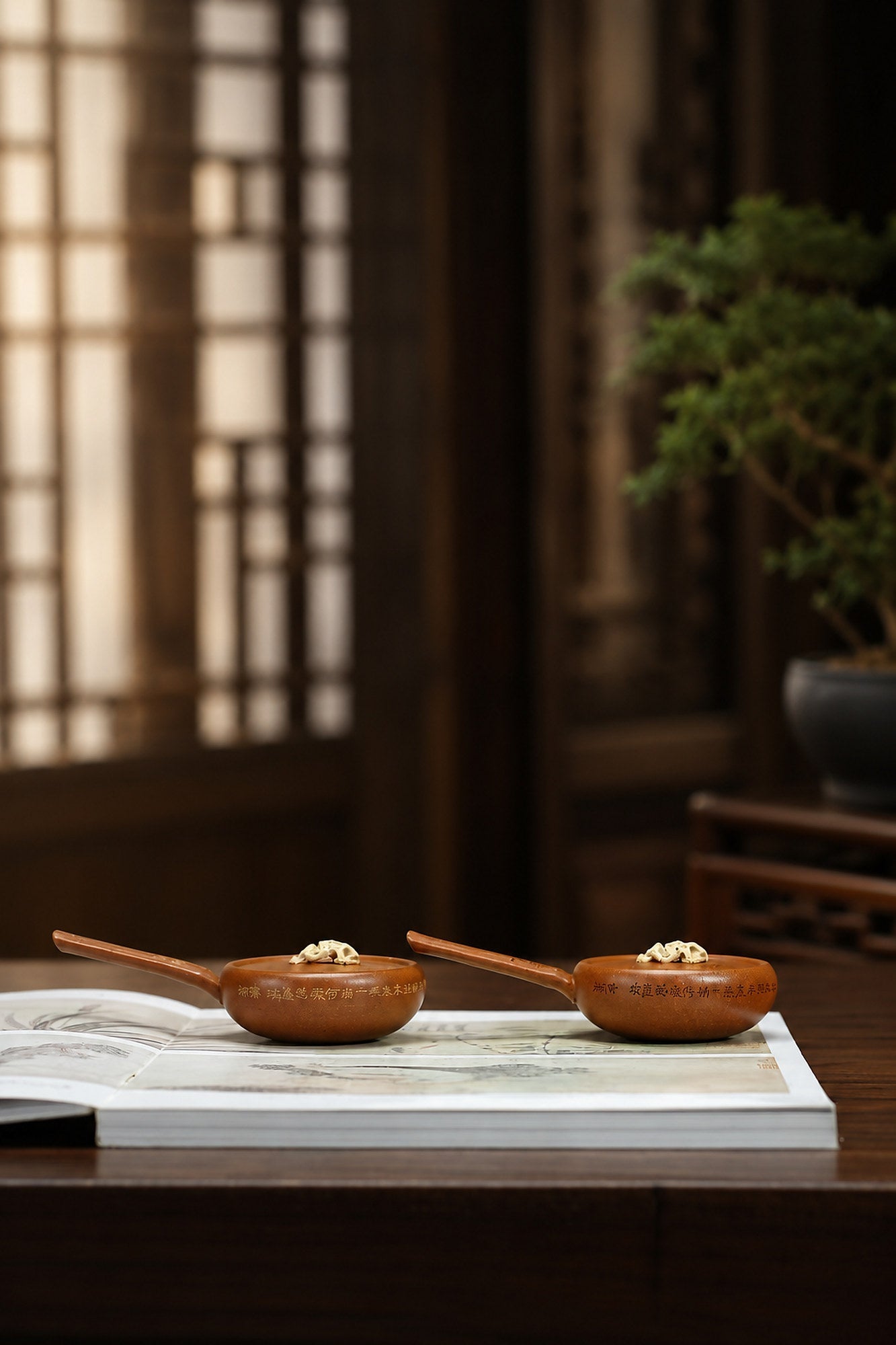 Handmade Tang Yu Yixing Zisha Teapot – Zhuni Clay, 100ml