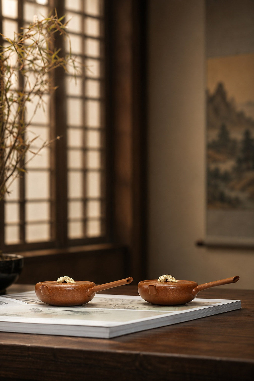 Handmade Tang Yu Yixing Zisha Teapot – Zhuni Clay, 100ml