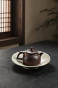 Handmade Da Bin Tian Xiang Yixing Zisha Teapot – Aged Zini Clay, 100ml