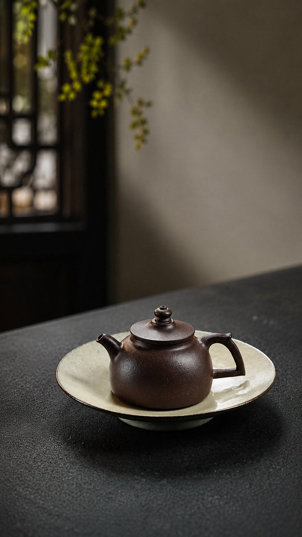 Handmade Da Bin Tian Xiang Yixing Zisha Teapot – Aged Zini Clay, 100ml