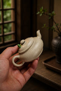 Handmade Ting Quan Yixing Zisha Teapot – Aged Duanni Clay, 135ml