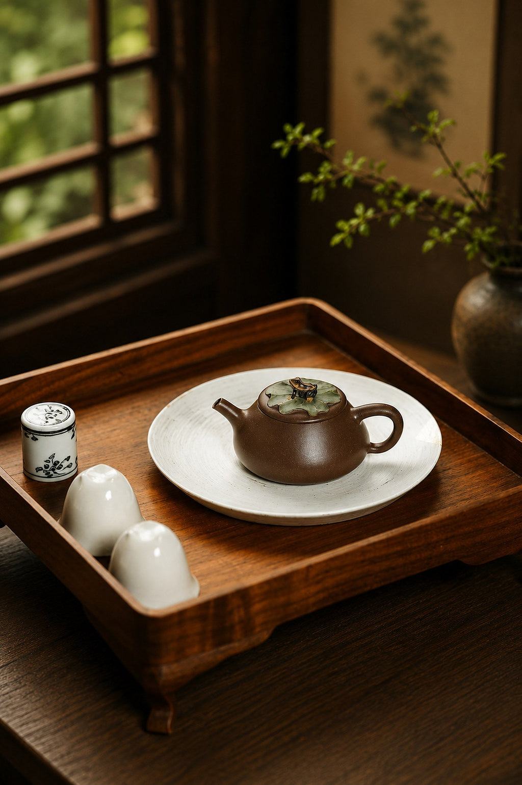 Handmade Ting Quan Yixing Zisha Teapot – Aged Duanni Clay, 135ml