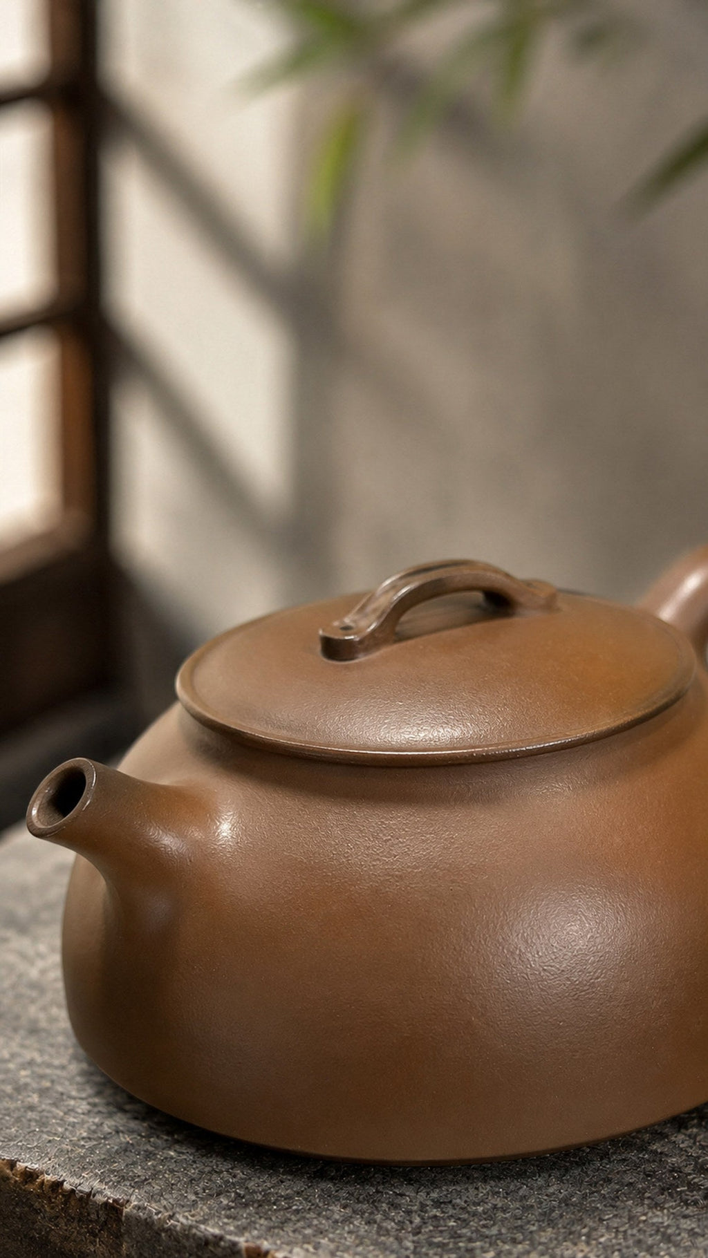 Handmade Wu Chen Yixing Zisha Teapot – Chijin Zini Clay, 120ml