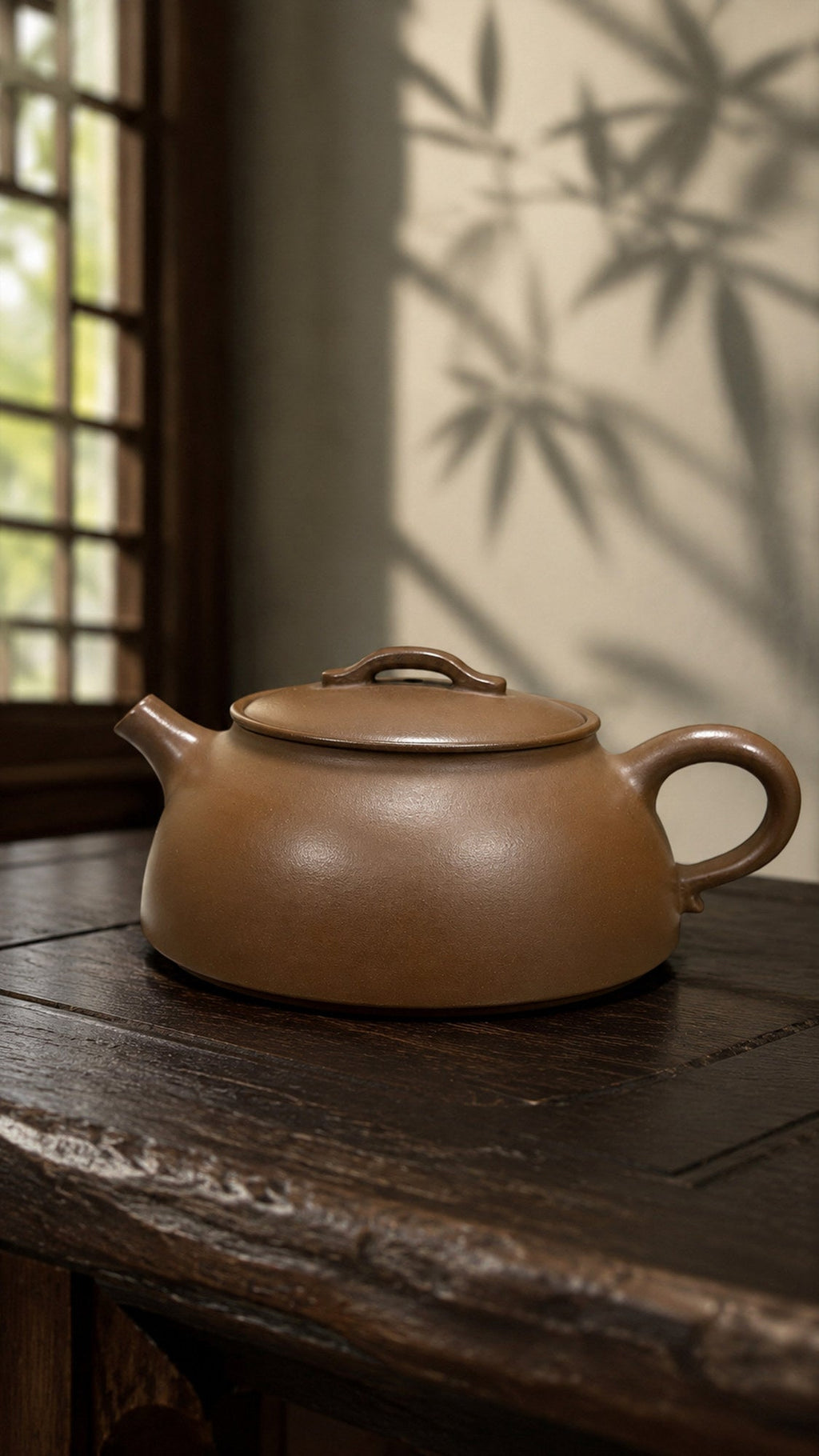 Handmade Wu Chen Yixing Zisha Teapot – Chijin Zini Clay, 120ml