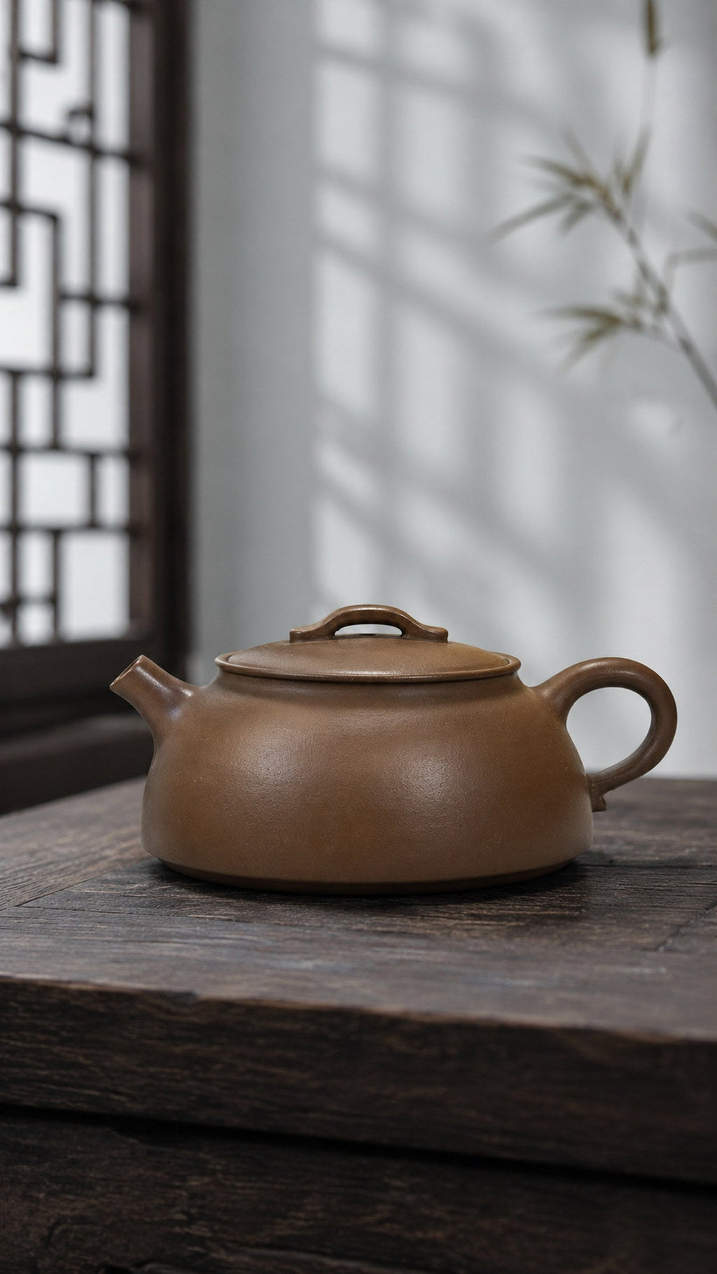 Handmade Wu Chen Yixing Zisha Teapot – Chijin Zini Clay, 120ml