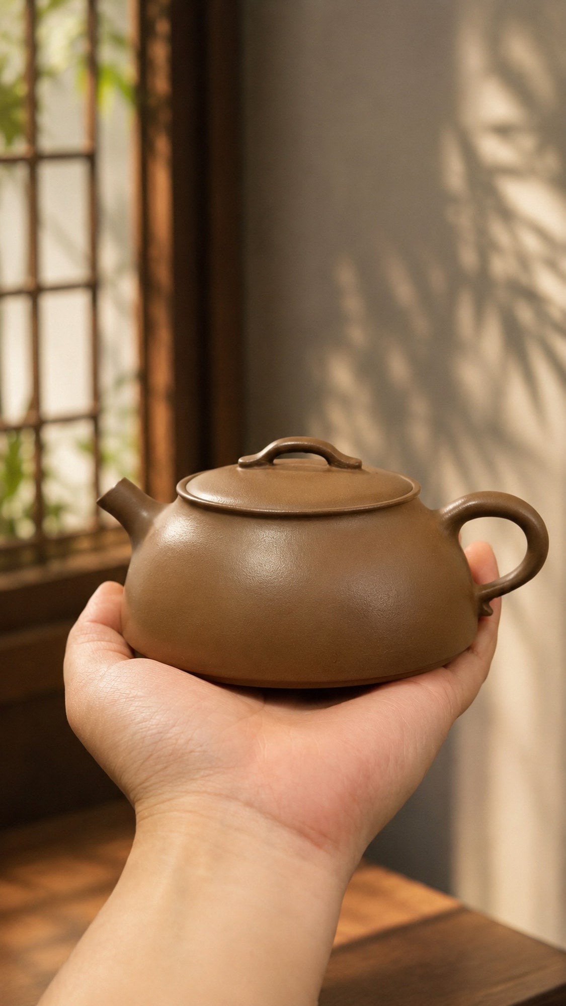 Handmade Wu Chen Yixing Zisha Teapot – Chijin Zini Clay, 130ml