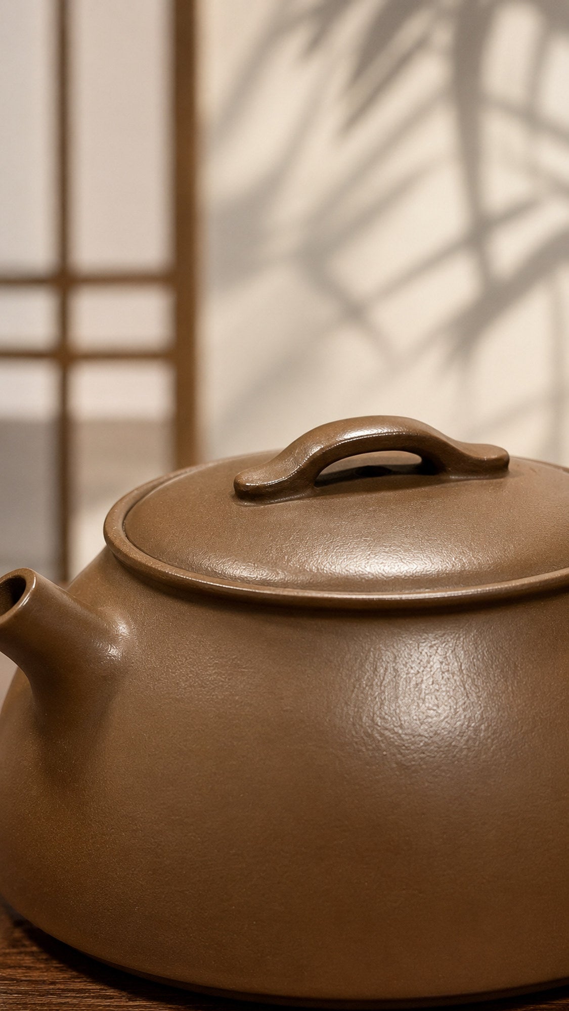 Handmade Wu Chen Yixing Zisha Teapot – Chijin Zini Clay, 130ml