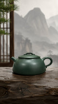 Handmade Wu Chen Yixing Zisha Teapot – Luni Clay, 120ml