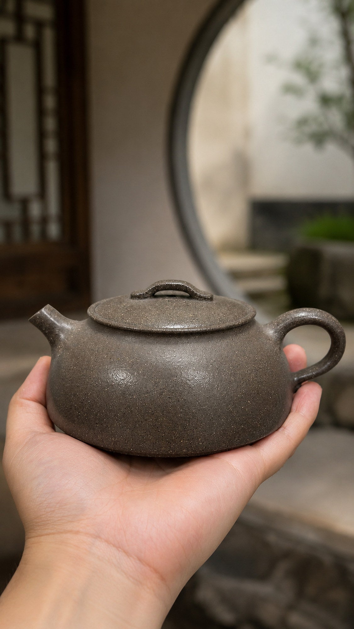Handmade Wu Chen Yixing Zisha Teapot – Tianqingni Clay, 120ml