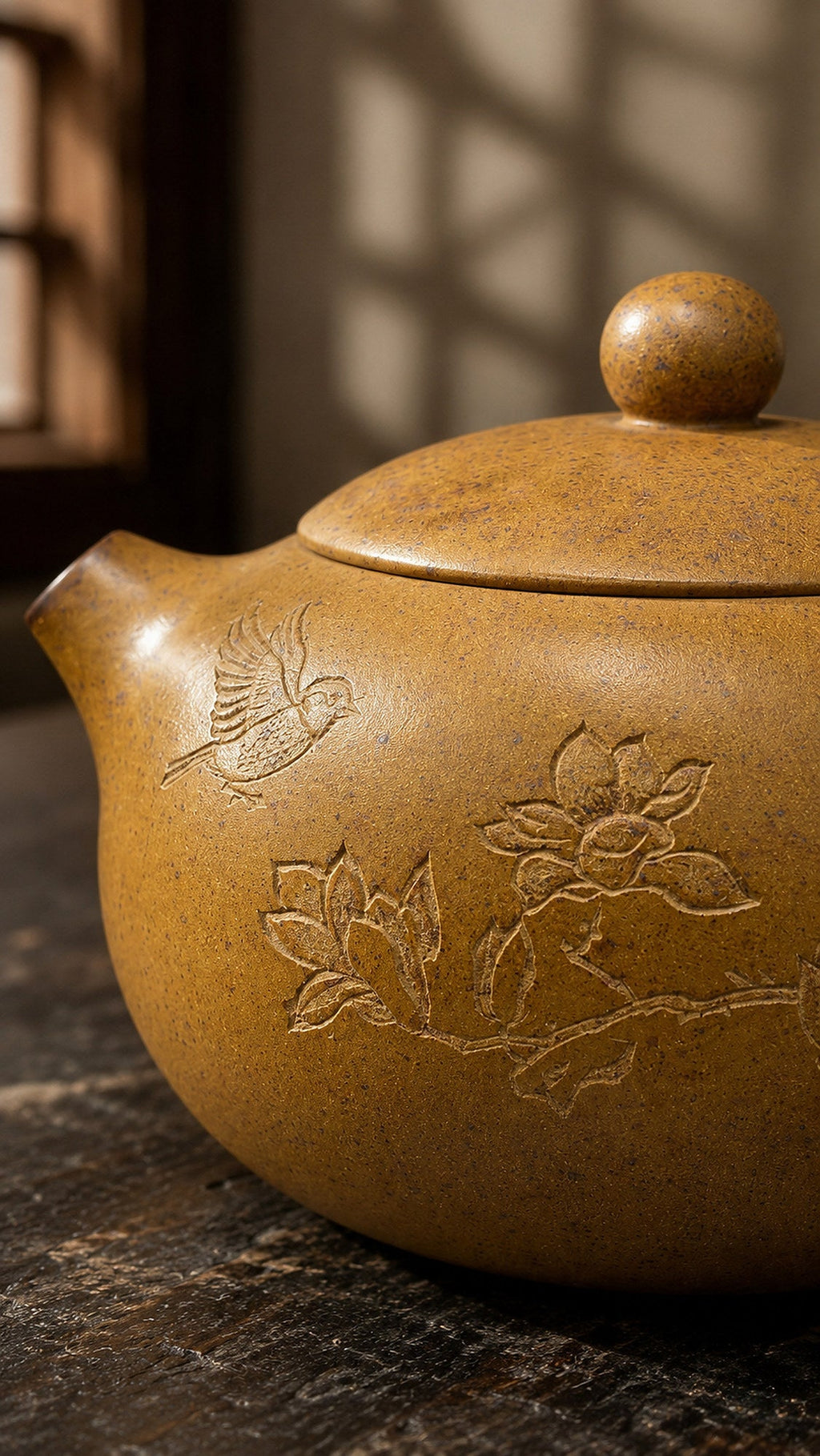 Wu Chen Yixing Zisha Teapot – Xiekeqing Clay, 220ml