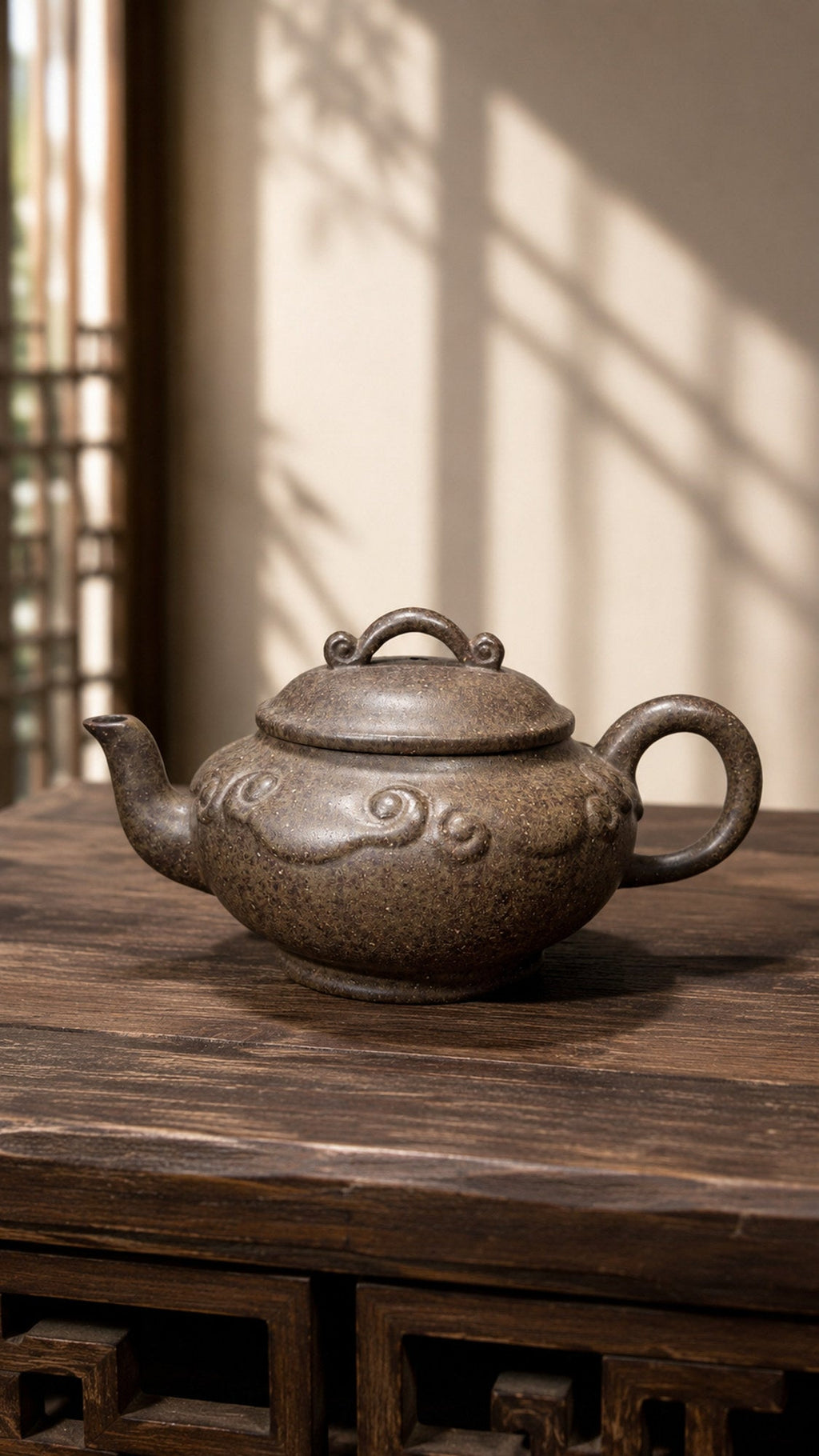 Xiang Yun Ru Yi Yixing Zisha Teapot – Xiekeqing Clay, 120ml