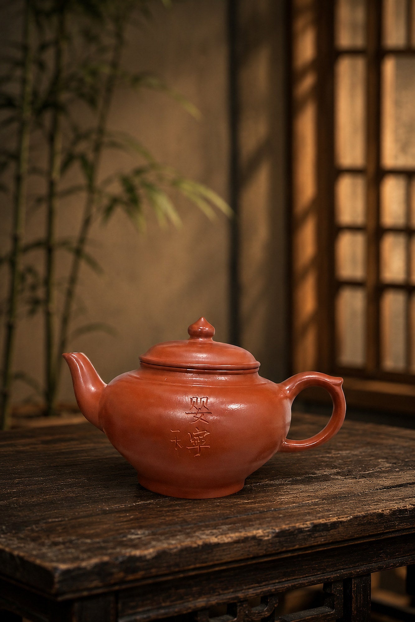 Xiao Ying Yixing Zisha Teapot – Zhuni Clay, 160ml