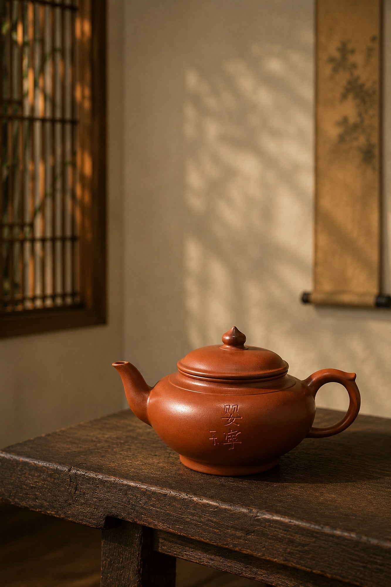 Xiao Ying Yixing Zisha Teapot – Zhuni Clay, 160ml