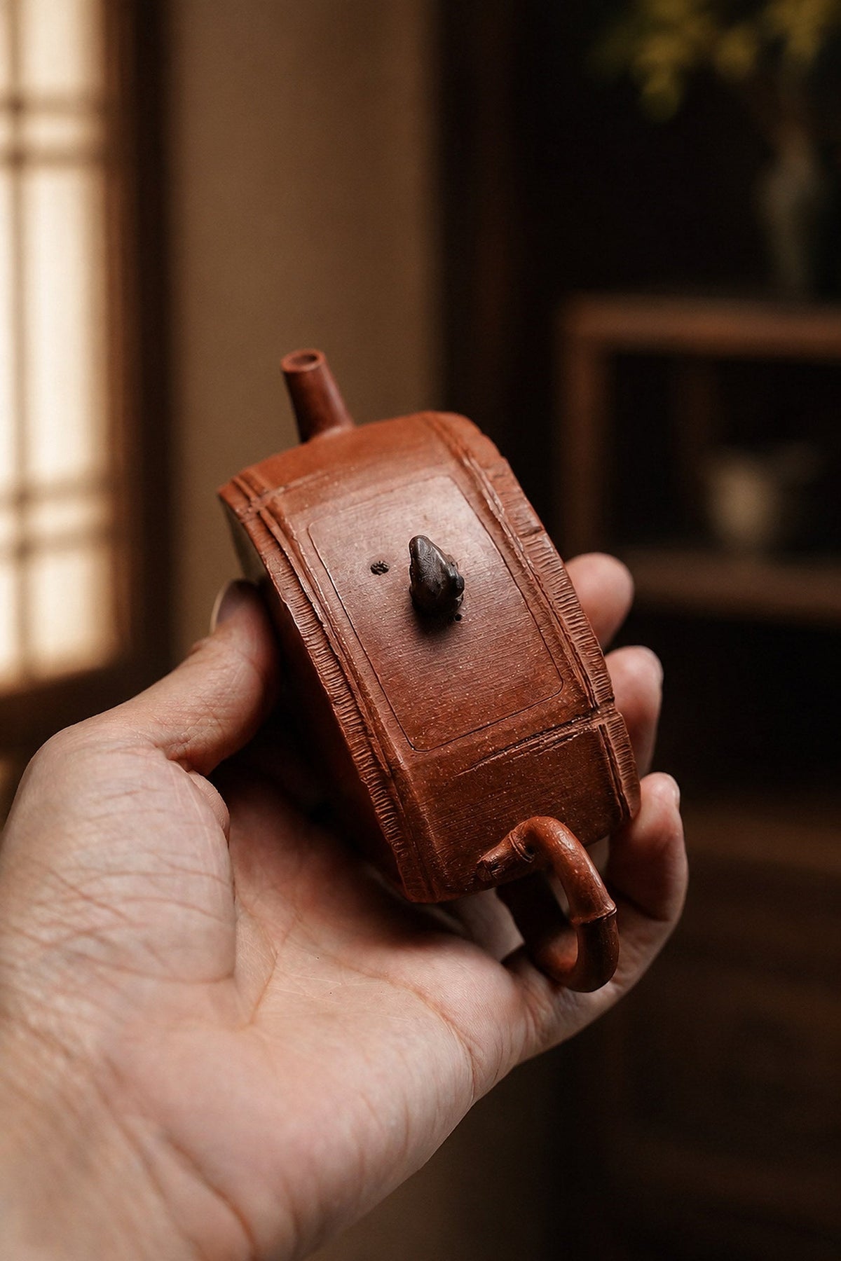 Handmade Xing Shi Yixing Zisha Teapot – Jiangponi Clay, 130ml