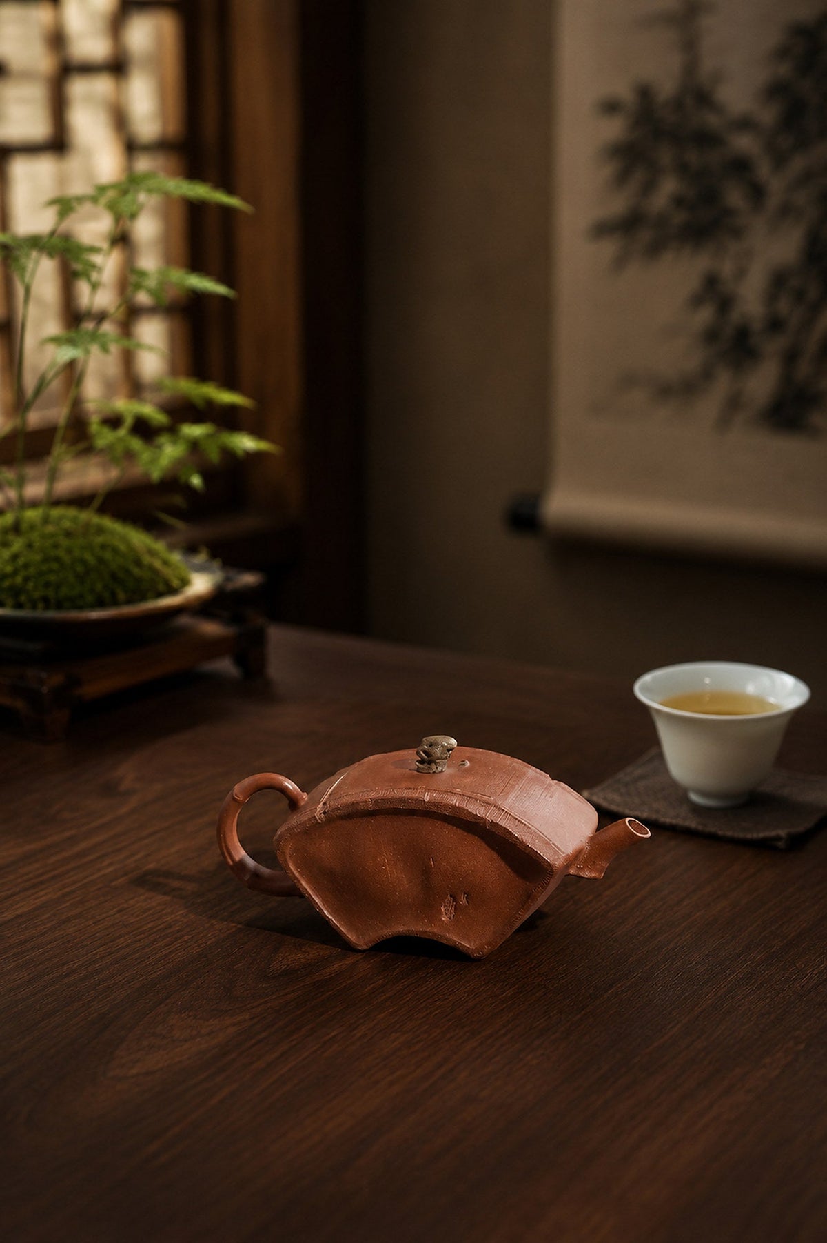 Handmade Xing Shi Yixing Zisha Teapot – Jiangponi Clay, 130ml