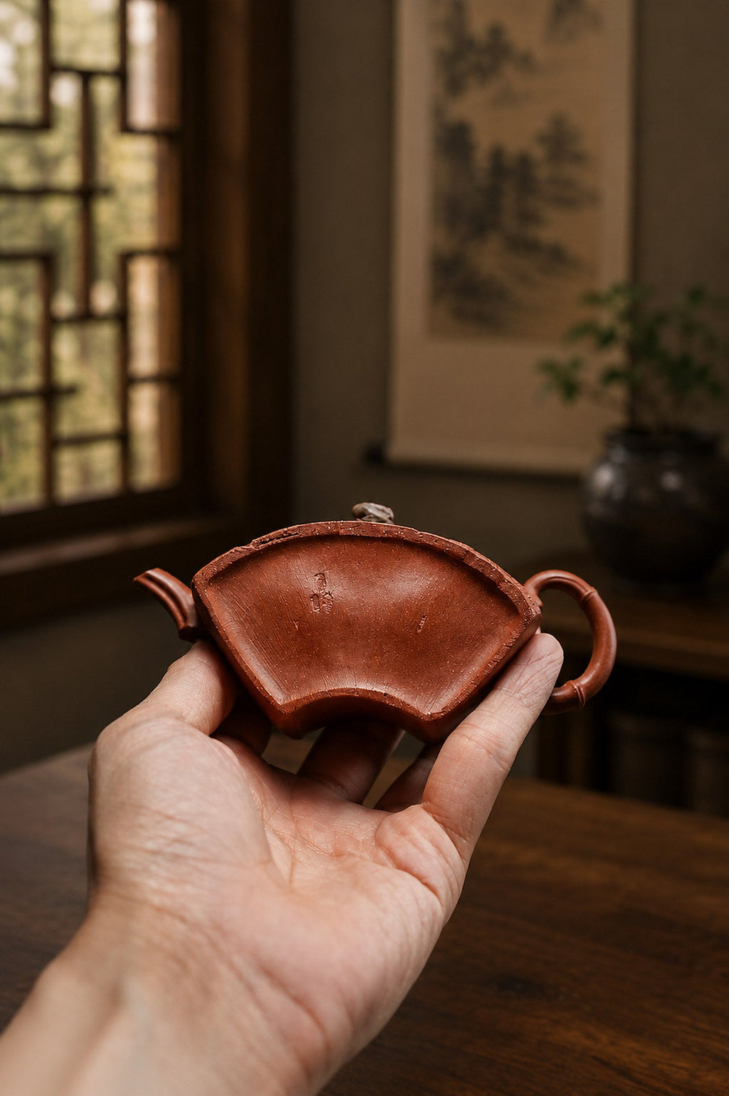 Handmade Xing Shi Yixing Zisha Teapot – Jiangponi Clay, 130ml