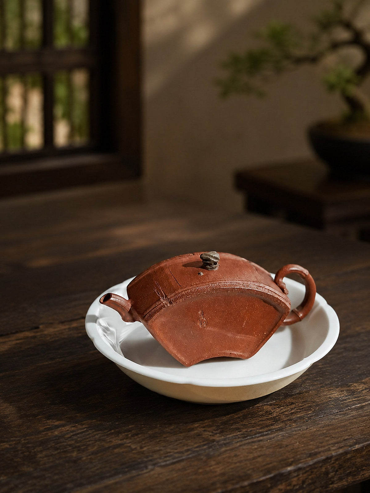 Handmade Xing Shi Yixing Zisha Teapot – Jiangponi Clay, 130ml