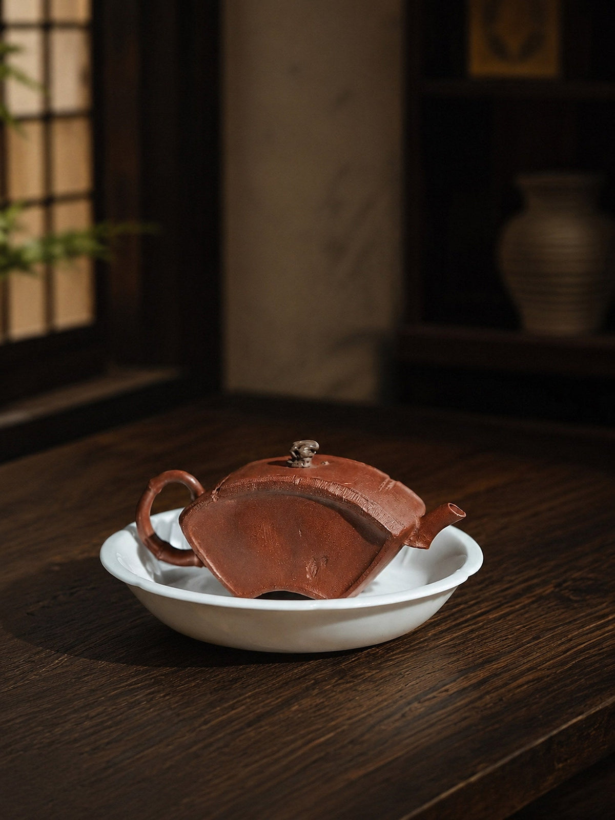 Handmade Xing Shi Yixing Zisha Teapot – Jiangponi Clay, 130ml