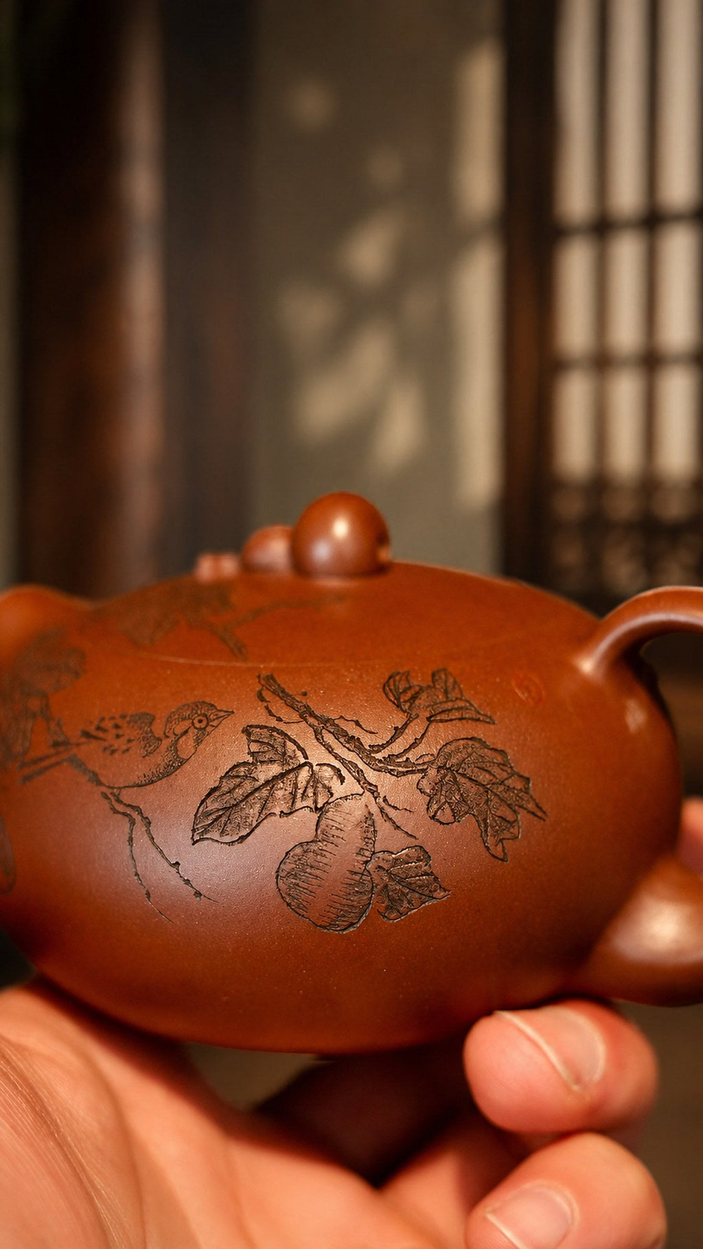 Xishi Yixing Zisha Teapot – Aged Zini Clay, 150ml
